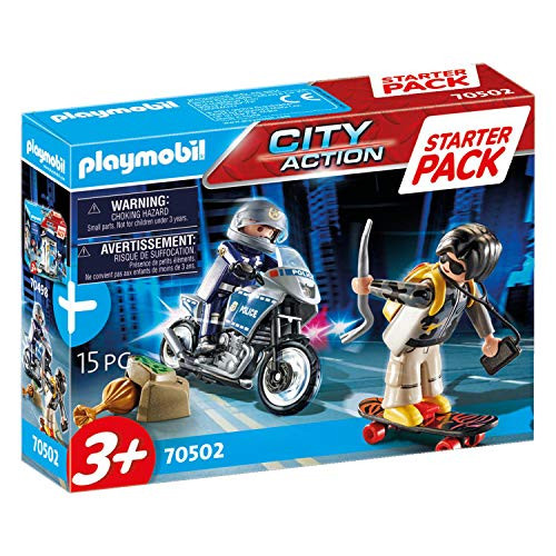 City Action Starter Pack Policía set adicional de Playmobil
