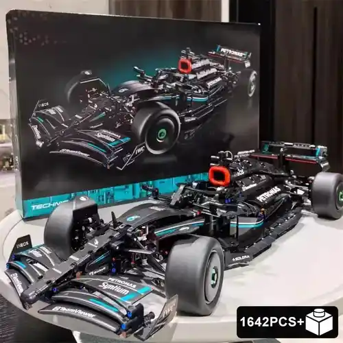 Coche réplica F1 Mercedes W14 de 1642 piezas (bloques de construcción)