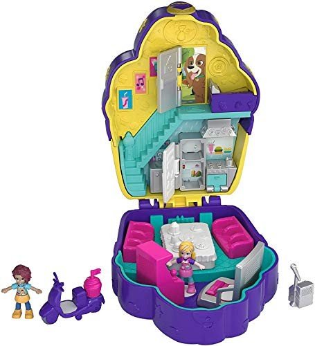 Cofre Cupcake Sorpresa Polly Pocket de Mattel