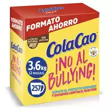 ColaCao Original: con Cacao Natural - Edición Solidaria No al Bullying - 3,6kg