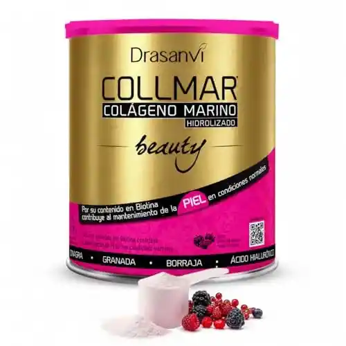 Colágeno marino DRASANVI COLLMAR BEAUTY (275 g) con Vitamina C y Ácido Hialurónico