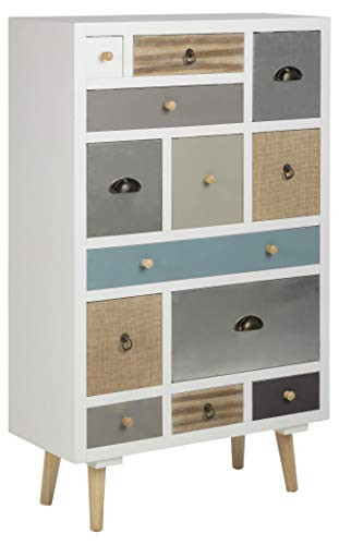 Cómoda Suwen con cajones multicolores AC Design Furniture