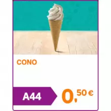 Cono de helado por 0,50€ en Popeyes (oferta válida en pedidos en kiosko, sala y auto)