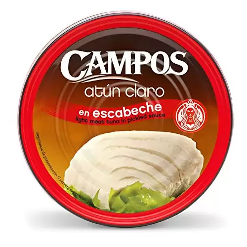 Conserva de Atún Claro en Escabeche Tradicional Campos - 1900 g