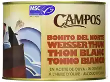 Conserva De Bonito Del Norte De Pesca Certificada Msc En Aceite De Oliva Campos