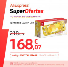 Consola Nintendo Switch Lite desde España con cupón