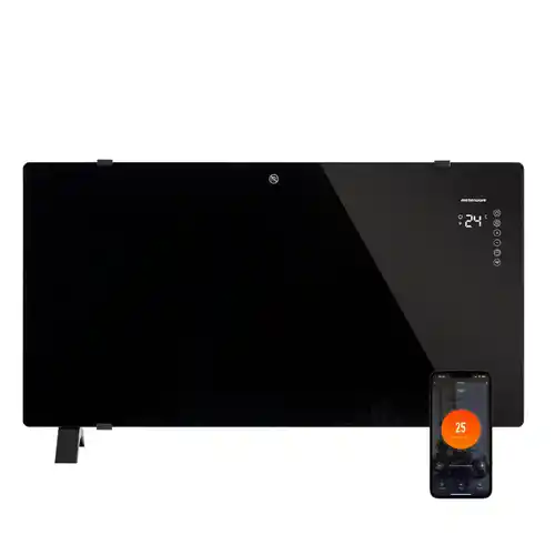 Convector Eléctrico WiFi Mellerware Cristal Warmy 2000W