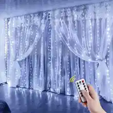 Cortina de luces 3M con 300 LEDs.