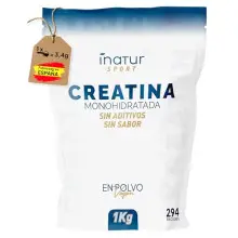 Creatina Monohidrato en polvo, 1kg
