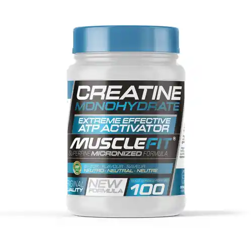 Creatina Monohidrato Micronizada 300g MuscleFit - Aumenta el rendimiento muscular