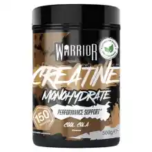 Creatina Monohidrato Warrior Polvo (500 g) sabor Cola Fresca, vegana