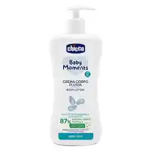 Crema hidratante Chicco Baby Moments para bebés 500ml