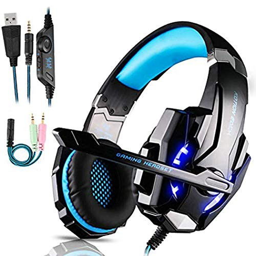 ¡Cupón 10%! Auriculares Gaming 3.5mm con Luz LED