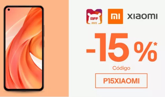 Cupón -15% en Xiaomi en eBay