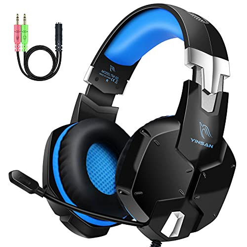 ¡Cupón 5€! Auriculares Gaming con Micrófono, 3D Sonido y Reducción de Ruido