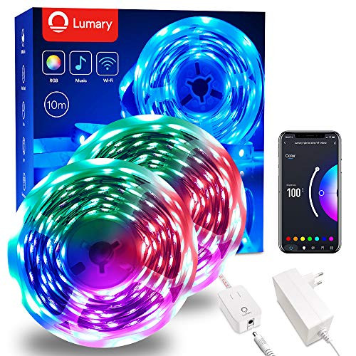 ¡Cupón 70%! Tira led 10 m RGB con Alexa