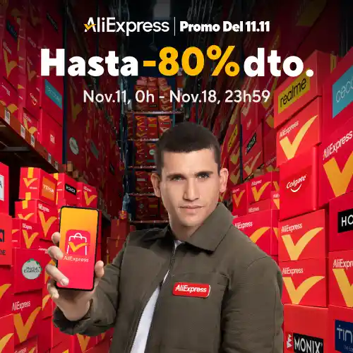 CUPONES Aliexpress 11 del 11! La mejor promo del año en esta tienda