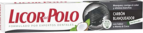 Dentífrico Blanqueador carbón Licor del Polo