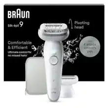 Depiladora eléctrica Braun Silk-épil 9 para mujer.