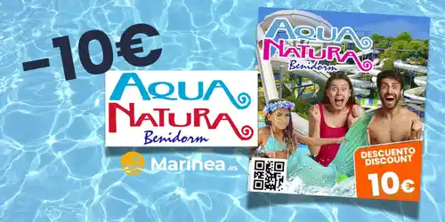 Descuento Aqua Natura Benidorm -10€ dto. 2024