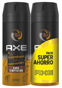 Desodorante AXE Pack de 2 Dark Temptation, 150 ml unidad