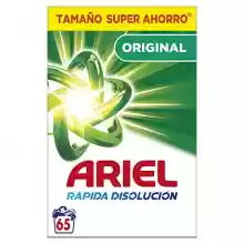Detergente Lavadora en Polvo 65 Lavados Ariel Original