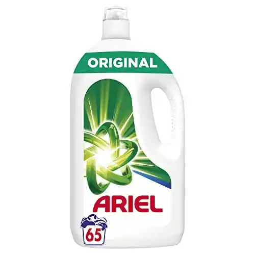 Detergente líquido Ariel Original para lavadora, 65 lavados