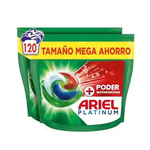 Detergente para lavadora Ariel PODS Platinum 120x