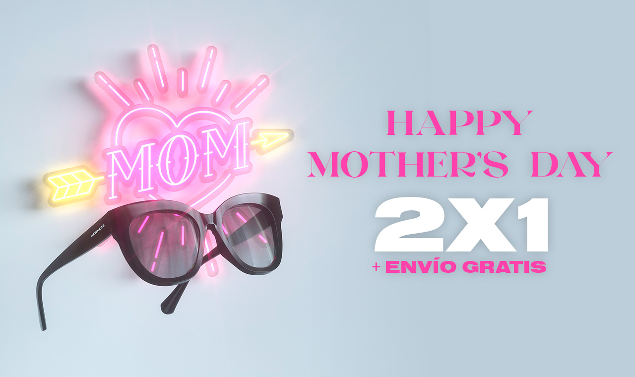 Día de la madre! 2x1 gafas de sol Hawkers + envío gratis