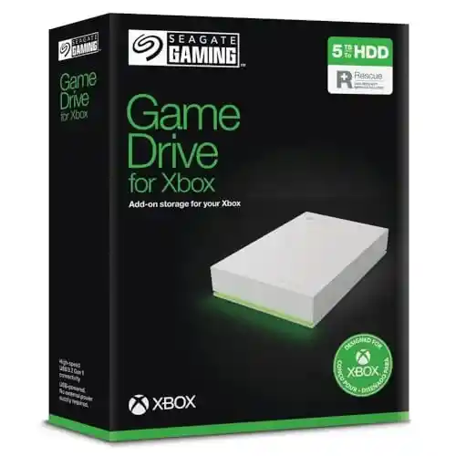 Disco duro externo Seagate 5TB USB 3.2