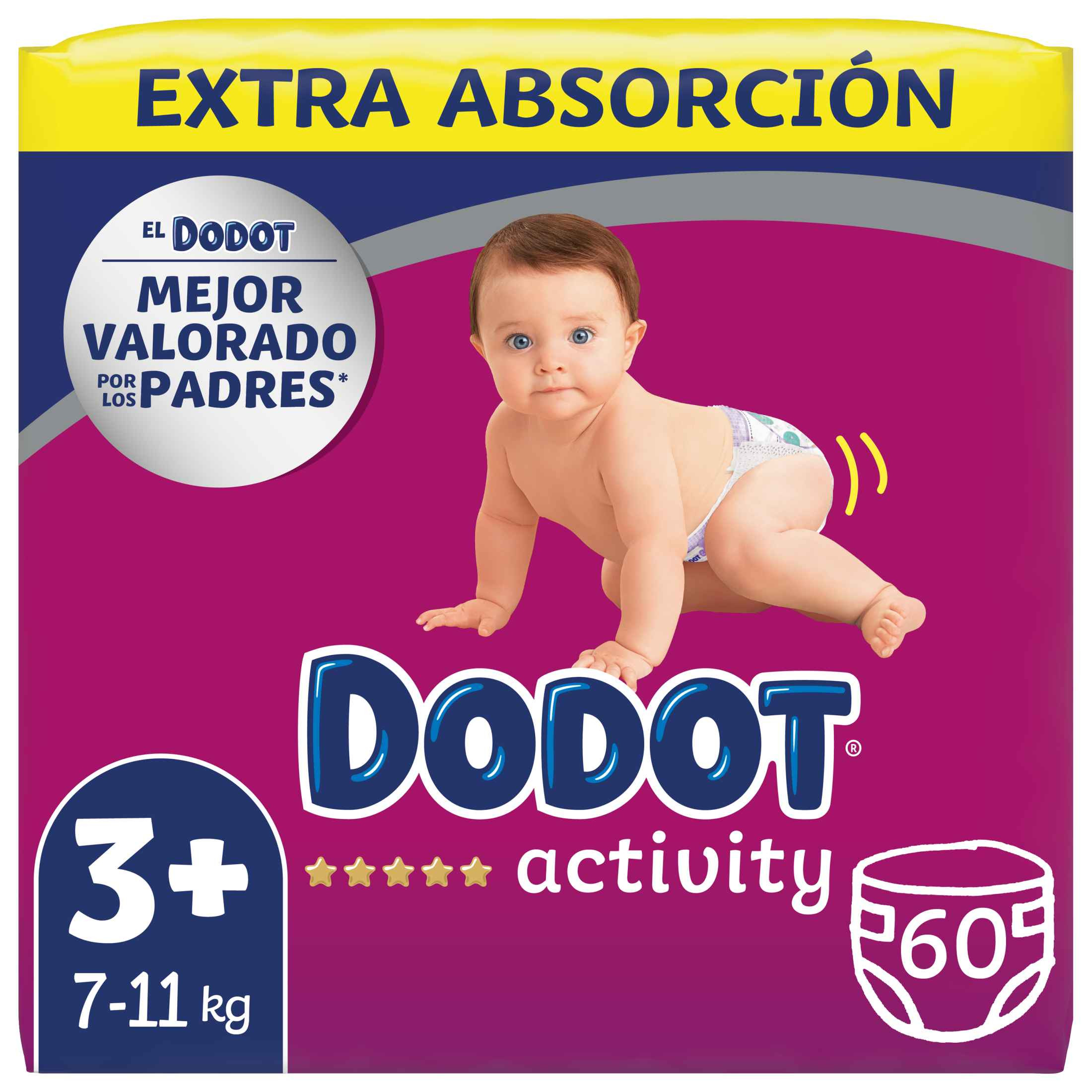 Dodot Pannolini Talla 6 (28 Unidades) - +15 Kg, Mutandine Pratiche