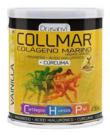 Drasanvi Collmar Colageno Magnesio + Acido Hialuronico + Curcuma 300 gr Vainilla