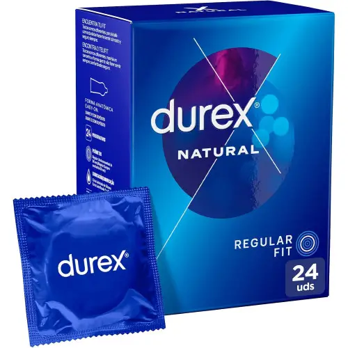 Durex Preservativos Originales Natural Plus - 24 condones