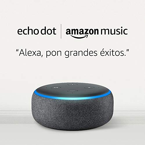 Chollazo! Echo Dot rebajado + GRATIS 6 meses Amazon Music Unlimited (clientes prime)