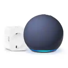 Echo Dot (5ª generación) + Enchufe Inteligente WiZ compatible con Alexa