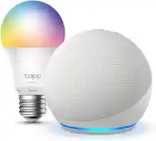 Echo Dot 5a Gen con Alexa + Bombilla Inteligente Tapo L530EA