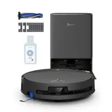 ECOVACS DEEBOT T90 Pro Omni - El Primer Robot Aspirador y Friegasuelos con Tecnología PowerBoost