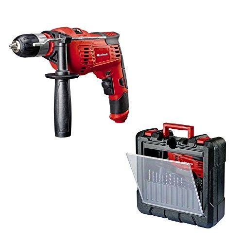 Einhell Pack taladro percutor y 15 piezas de perforación