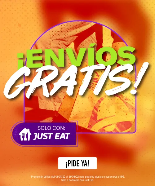 Envíos gratis en pedidos a domicilio en Taco Bell con Just Eat