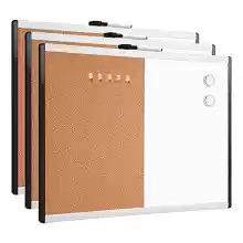 ERROR DE PRECIO? Pack 3x Pizarras magnéticas de borrado en seco y tablón de corcho 2 en 1 Amazon Basics