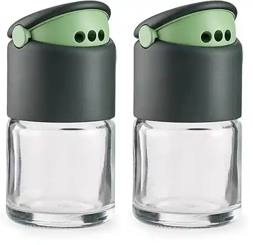 Especiero de vidrio doble dosificador Lékué