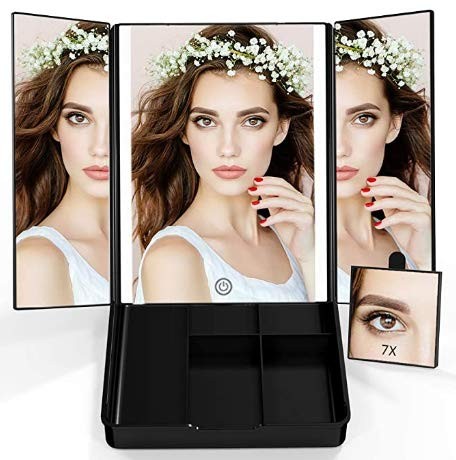 Espejo de Maquillaje plegable 7x