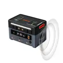 Estación de Energía Portátil Generador Solar OSCAL PM2400 2400W 1872Wh 16 Puertos - Con Altavoces duales integrados de 50W y luz LED SOS