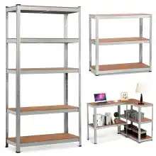 Estantería Mikomika con 5 Baldes 183x91x46 cm