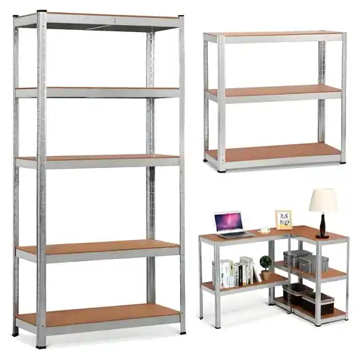 Estantería Mikomika con 5 Baldes 183x91x46 cm