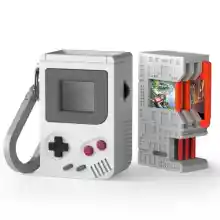 Estuche para cartuchos de Nintendo Switch con diseño retro y capacidad para 3 juegos y 3 micro SD