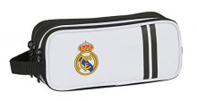 Estuche portatodo Triple 3 Cremalleras Escolar Real Madrid CF