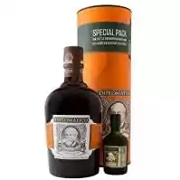 Estuche Ron Diplomático Mantuano + Miniatura 5cL Reserva Exclusiva