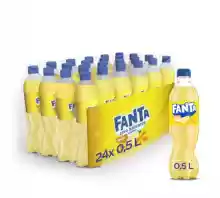 Fanta Limón - Pack 24x Botellas de 500 ml