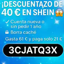 ¡abril 2026! DESCUENTAZO de 40€ en SHEIN!!